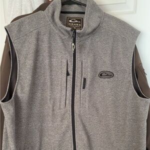 Drake Heather Gray Men's Vest